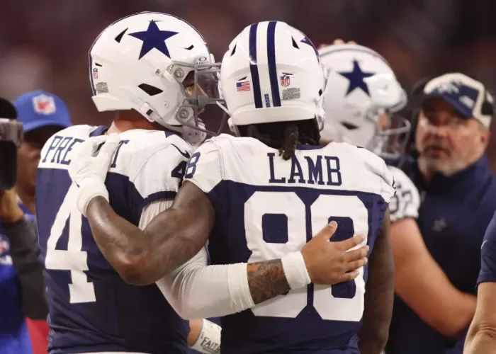 Jerry Jones comments on CeeDee Lamb holding out of training camp