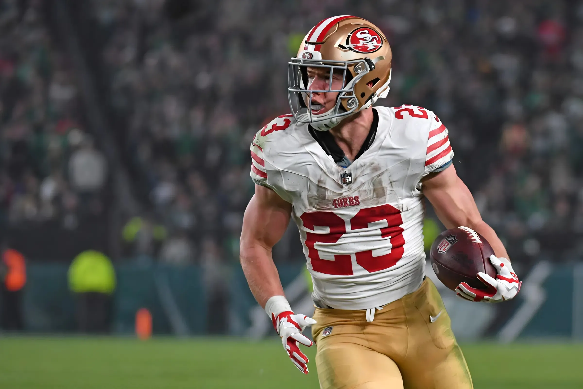 Christian McCaffrey becomes first 49ers RB to join Madden 99 Club