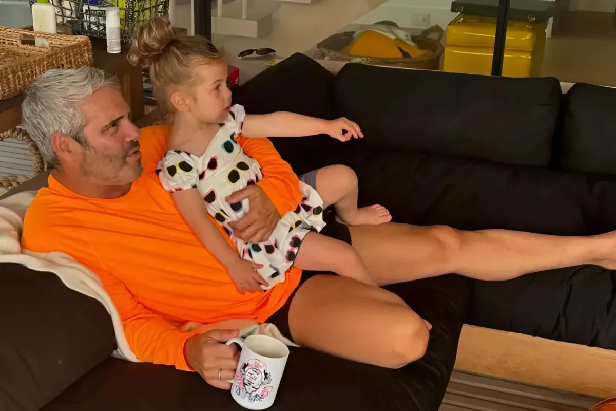 Andy Cohen Shares Sweet Snap Watching the Olympics with 2-Year-Old Daughter Lucy ngocc