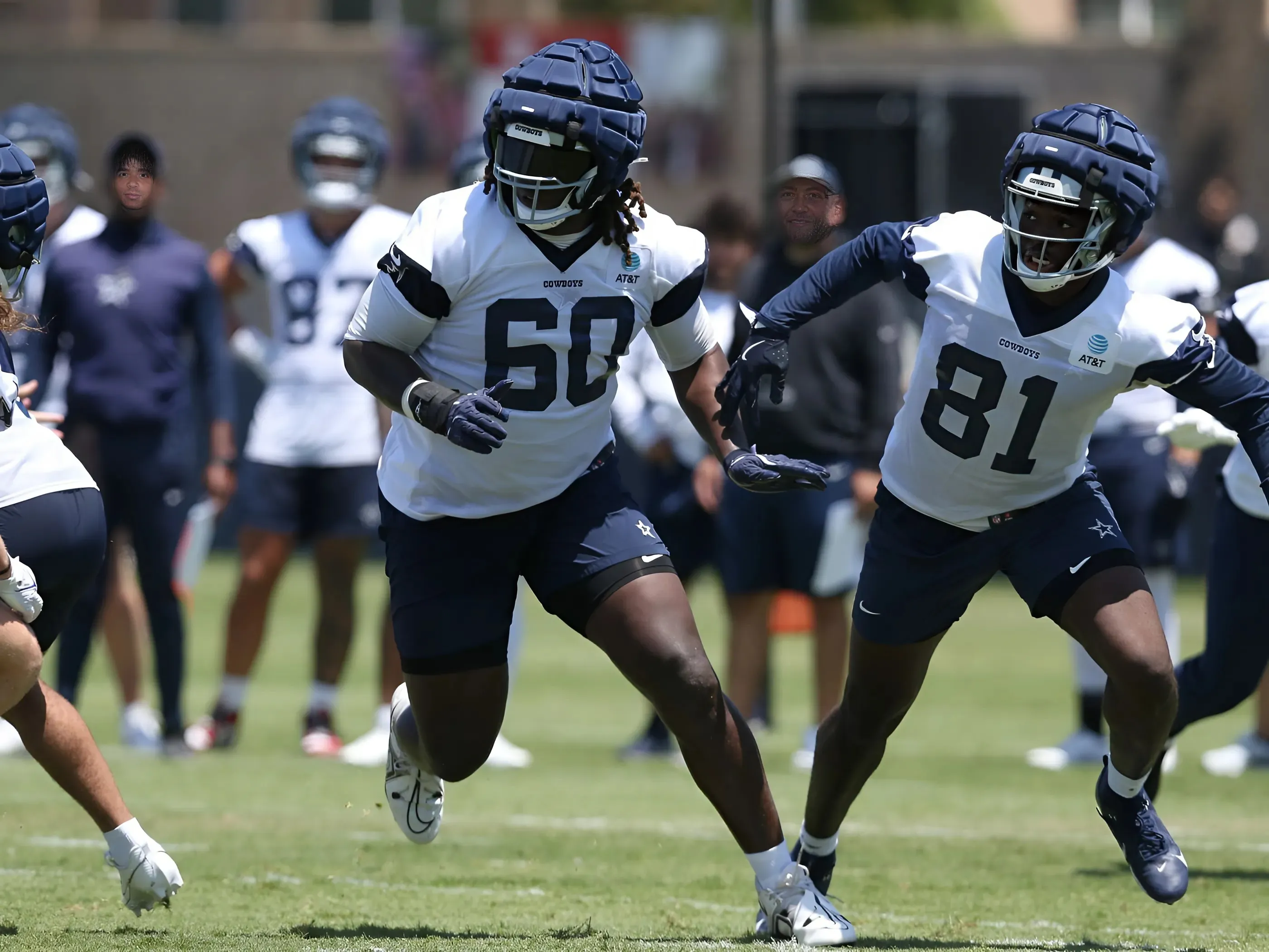 Micah Parsons vs. Tyler Guyton is not going how Cowboys Nation expected after Day 1 of pads