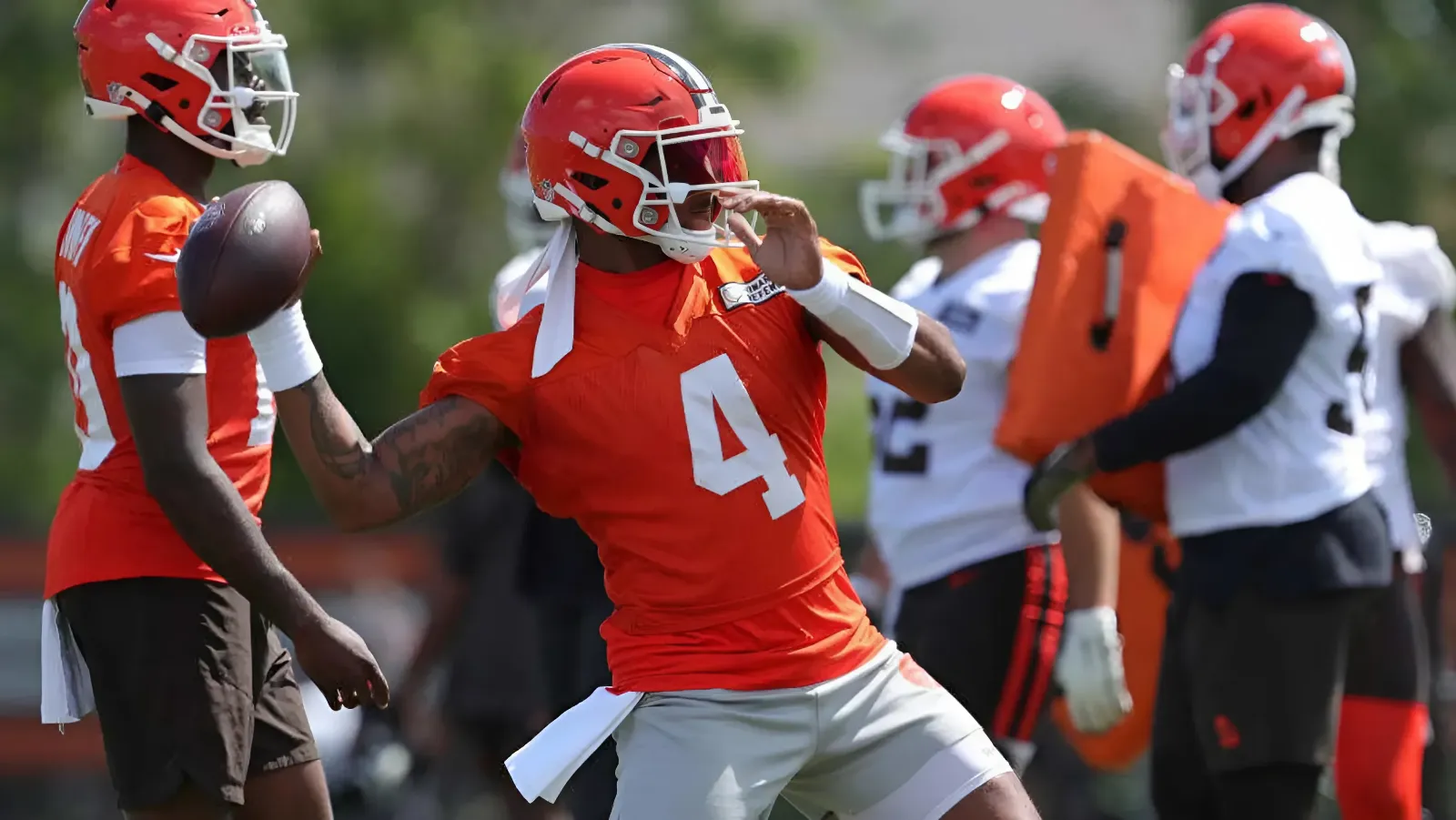 Deshaun Watson and Browns' Offense Continue Great Rhythm Through Day 5 of Training Camp