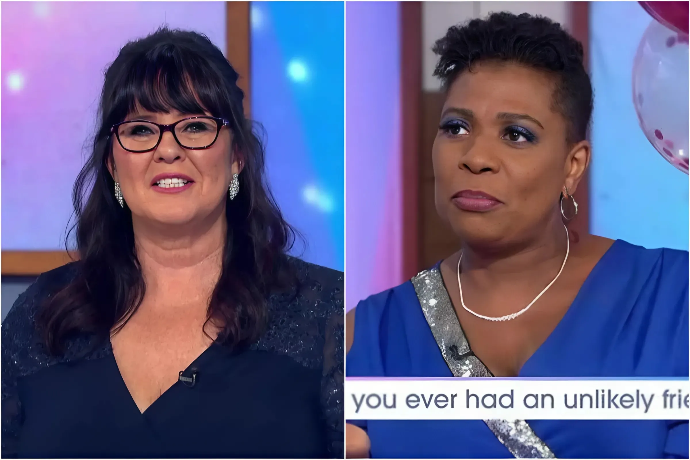 Coleen Nolan caught off guard as Brenda Edwards mentions their 'feud' live on Loose Women trucc