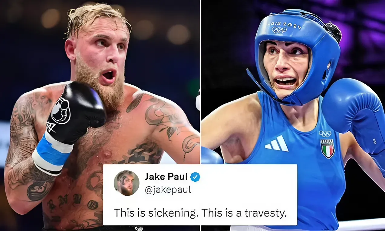 Jake Paul calls out 'sickening' Olympics boxing controversy, offers fighter spot on undercard trucc