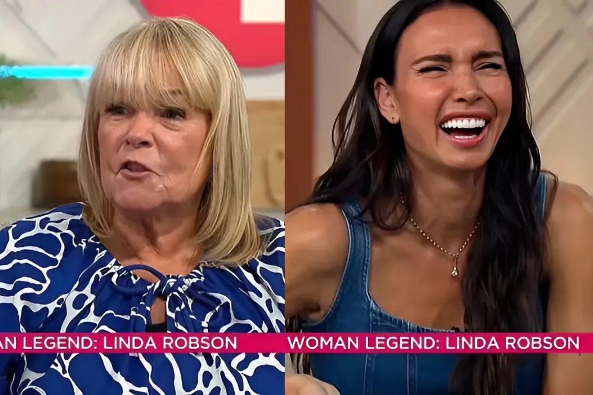 Christine Lampard forced to apologise as Linda Robson brazenly swears live on Lorraine - and admits 'producers are always in my ear!' ngocc