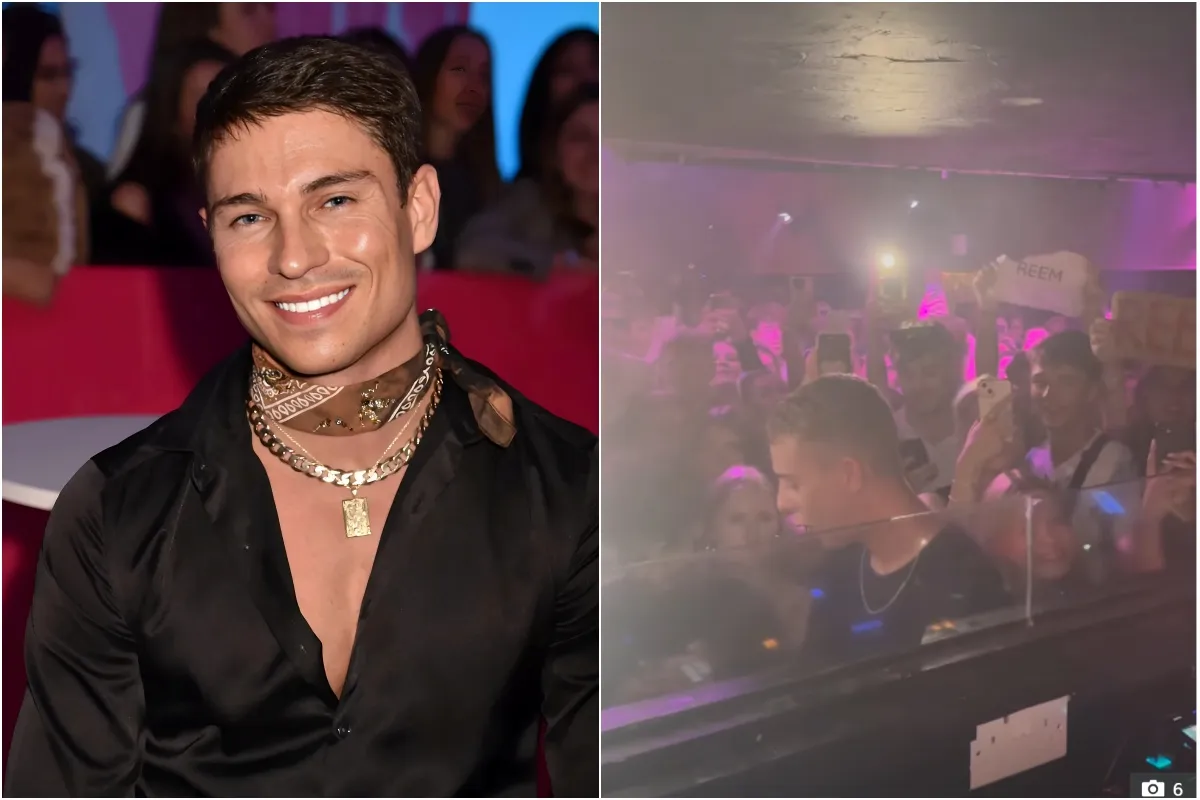 Watch Joey Essex get mobbed by Love Island fans at nightclub appearance as he returns to work after leaving the villa liennhi