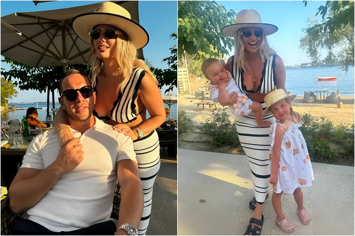 Inside Towie star Danielle Armstrong’s luxury £1,800-a-night family stay in Corfu with husband Tommy liennhi