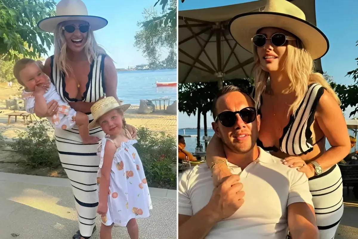 Inside Towie star Danielle Armstrong’s luxury £1,800-a-night family stay in Corfu with husband Tommy ngocc