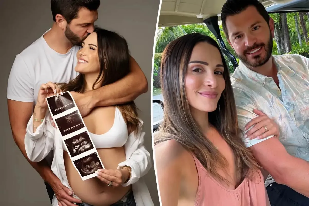 'Bachelorette' alum Andi Dorfman is pregnant, expecting first baby with husband Blaine Hart tram