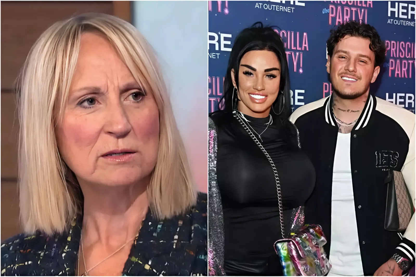 Carol McGiffin takes fresh swipe at 'marriage addict' Katie Price who 'doesn't like herself' trucc