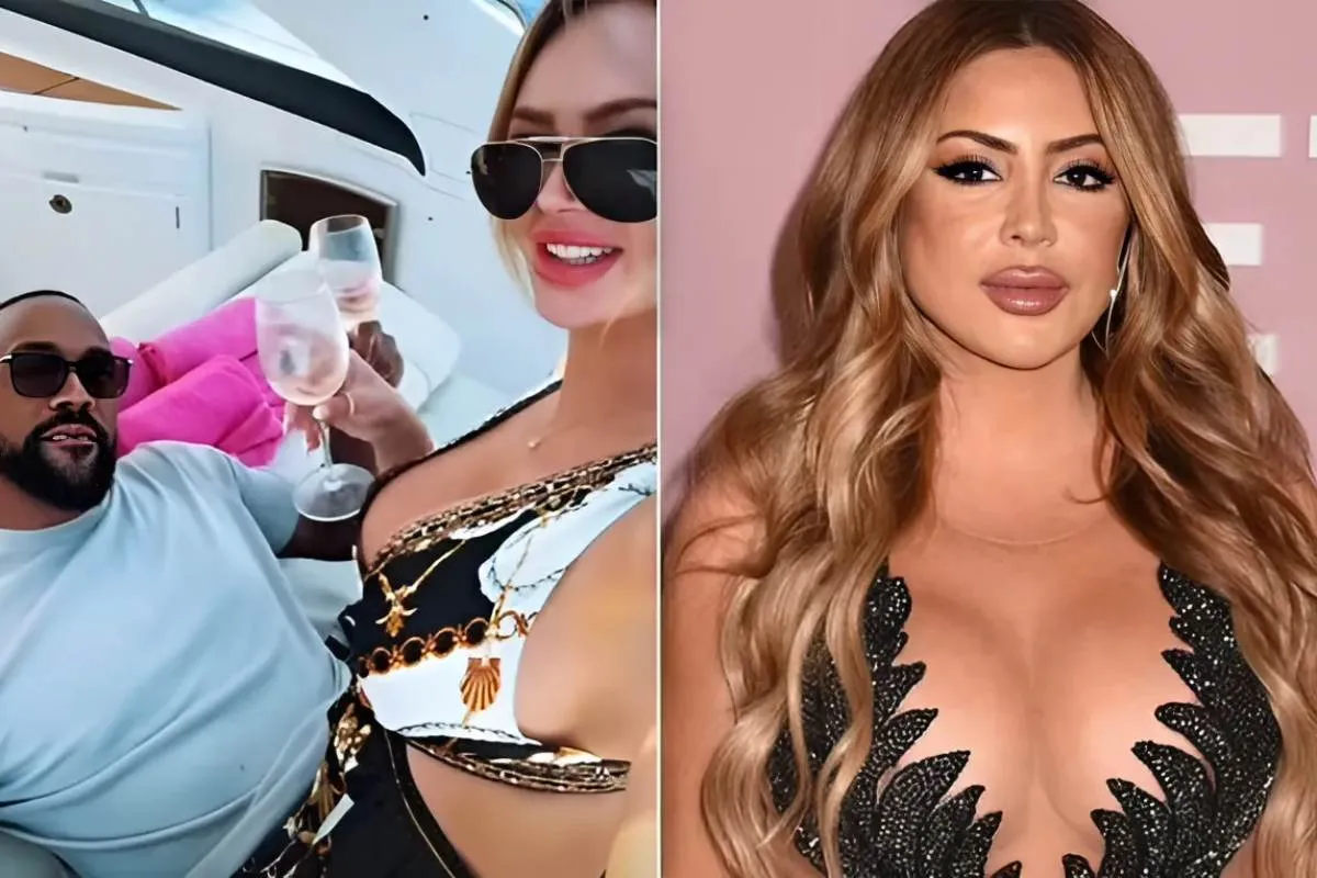 Marcus Jordan enjoys sun-soaked yacht outing with blonde bombshell Ashley Stevenson - who looks just like his ex Larsa Pippen tram