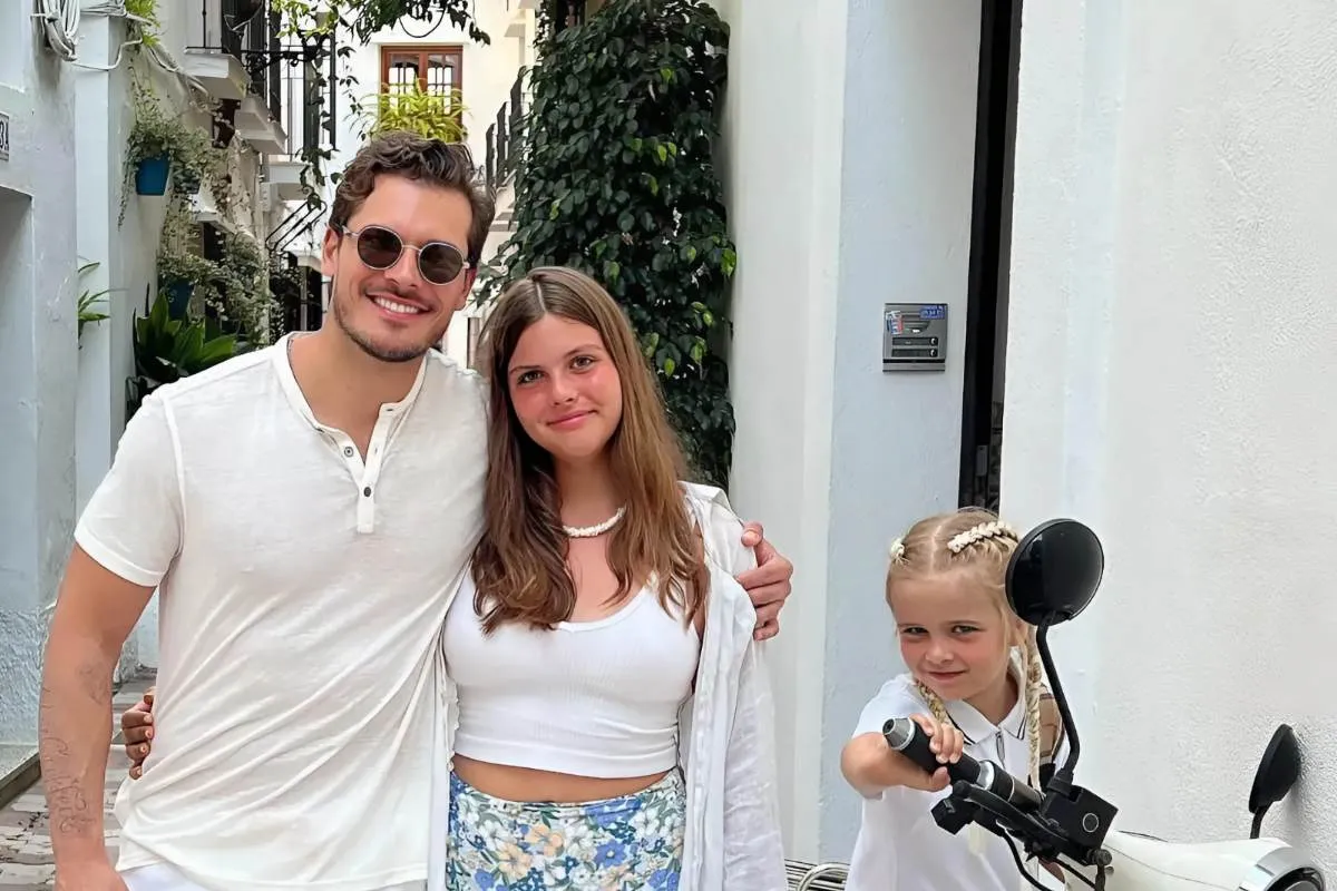 Gleb Savchenko Opens Up About Staying in Touch With Daughters in Hong Kong tram