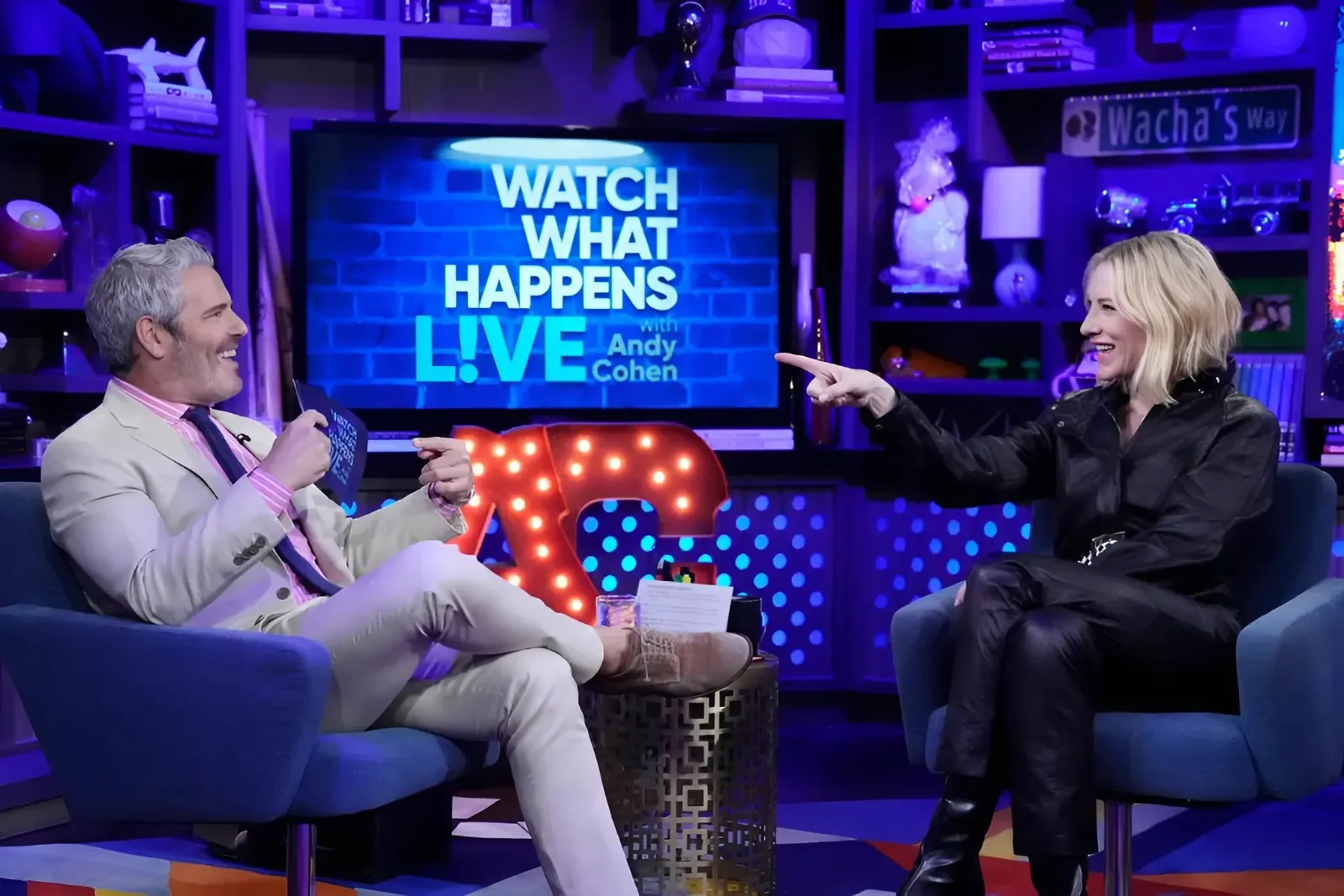 Cate Blanchett Plays Plead the Fifth With Andy Cohen ngocc