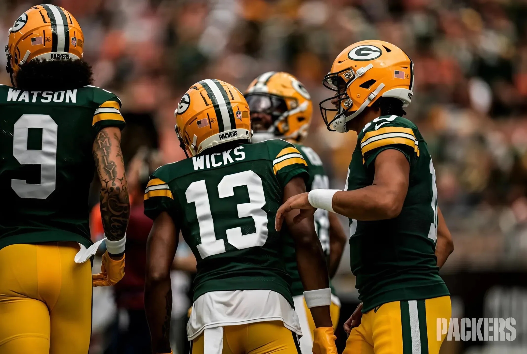 Jordan Love Connects With Dontayvion Wicks In Preseason Win Over the Cleveland Browns