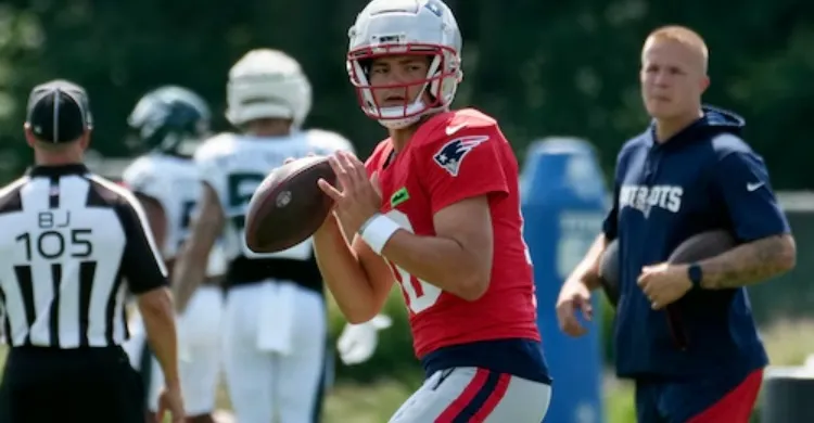 Eagles defense tortures Drake Maye, Patriots offensive line Eagles defense tortures Drake Maye, Patriots offensive line
