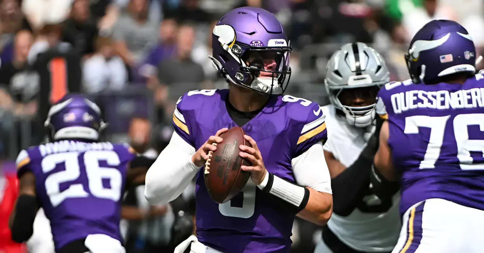 Rookie QB J.J. McCarthy to Miss Time for Minnesota Vikings Following Right Knee Injury Rookie QB J.J. McCarthy to Miss Time for Minnesota Vikings Following Right Knee Injury