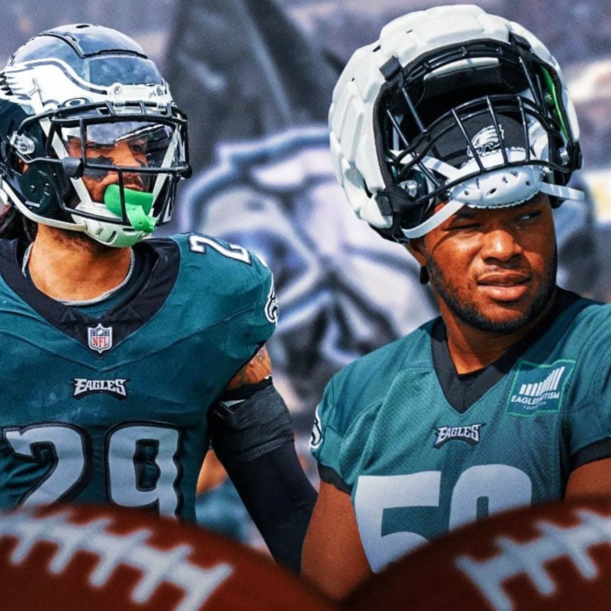 2 Eagles first-stringers in danger of losing starting jobs ahead of 2024 NFL season