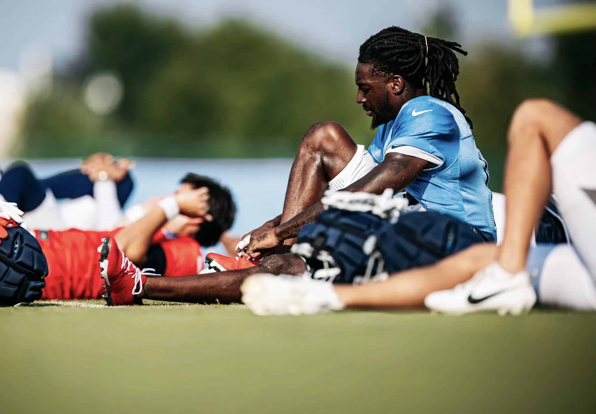 Calvin Ridley owns up to his first bad moment since joining the Titans