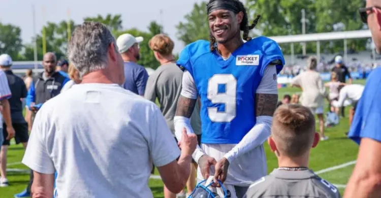 Look: Jameson Williams Makes Highlight Catch in End Zone