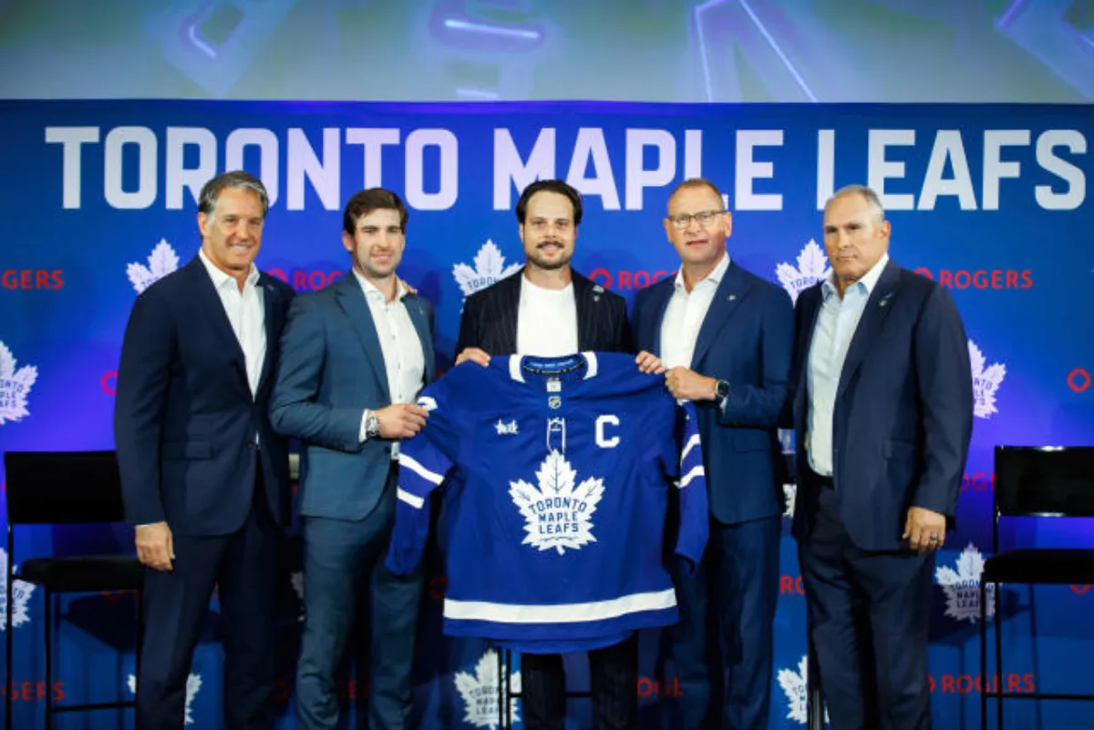 'It Was Pretty Cool To See Them Wearing The 34 With The C': Maple Leafs' Auston Matthews Surprised to See John Tavares' Sons Wearing New Captain's Jersey