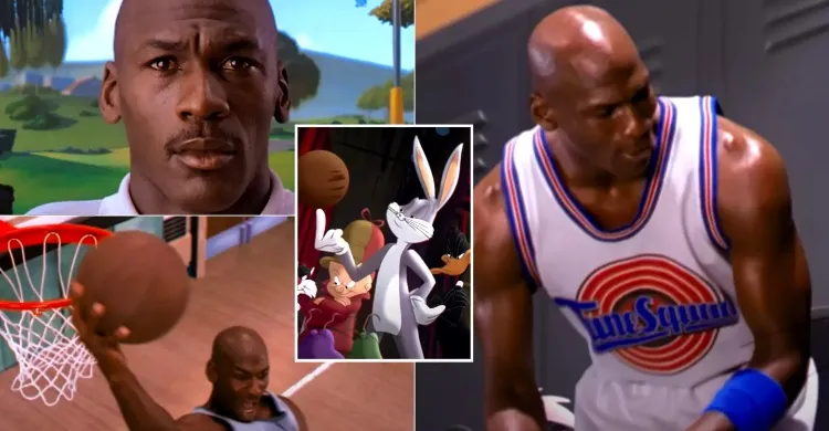Space Jam filmed alternative ending featuring Michael Jordan that was never aired