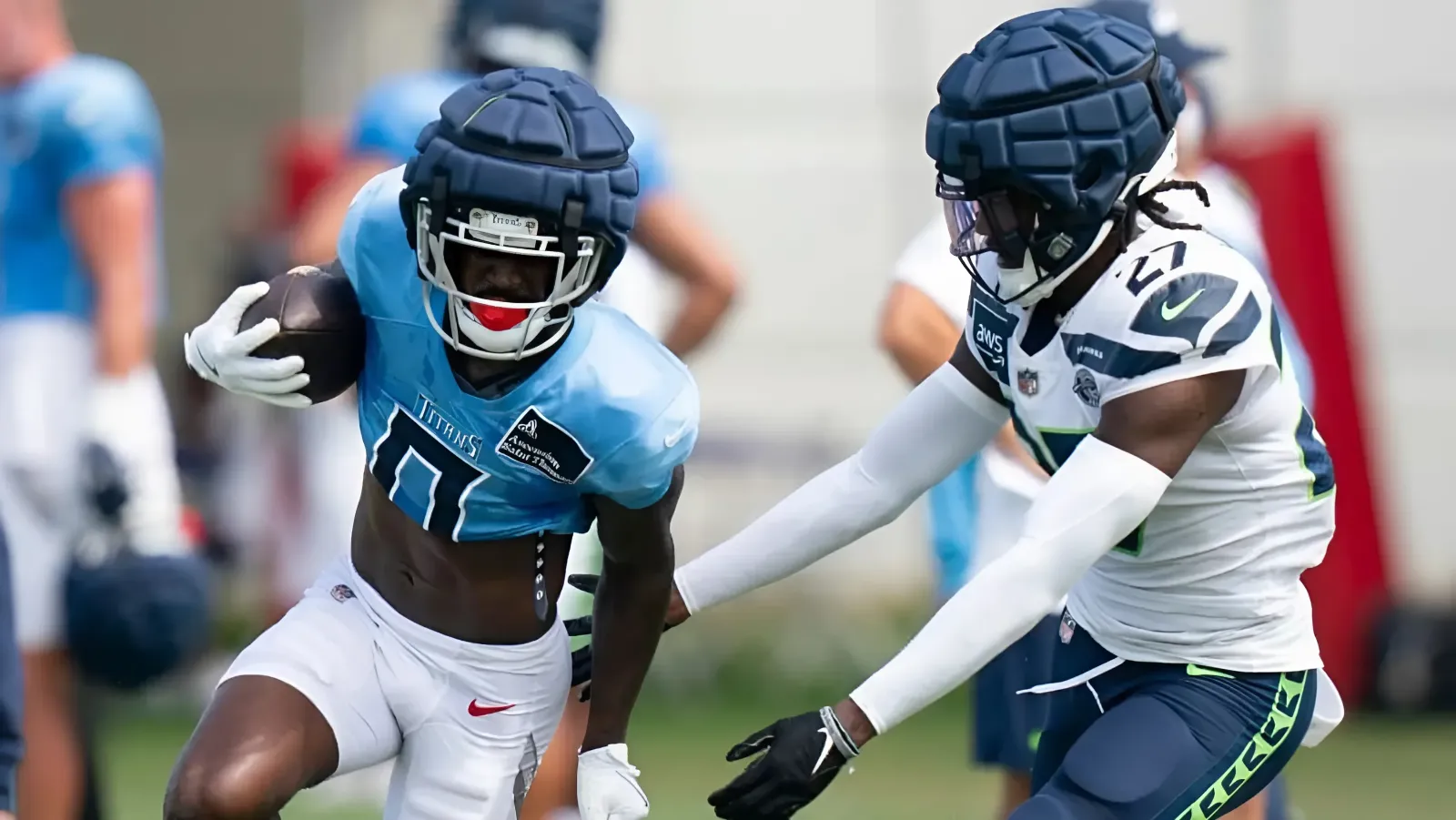 Takeaways From Seattle Seahawks First Joint Practice at Tennessee Titans