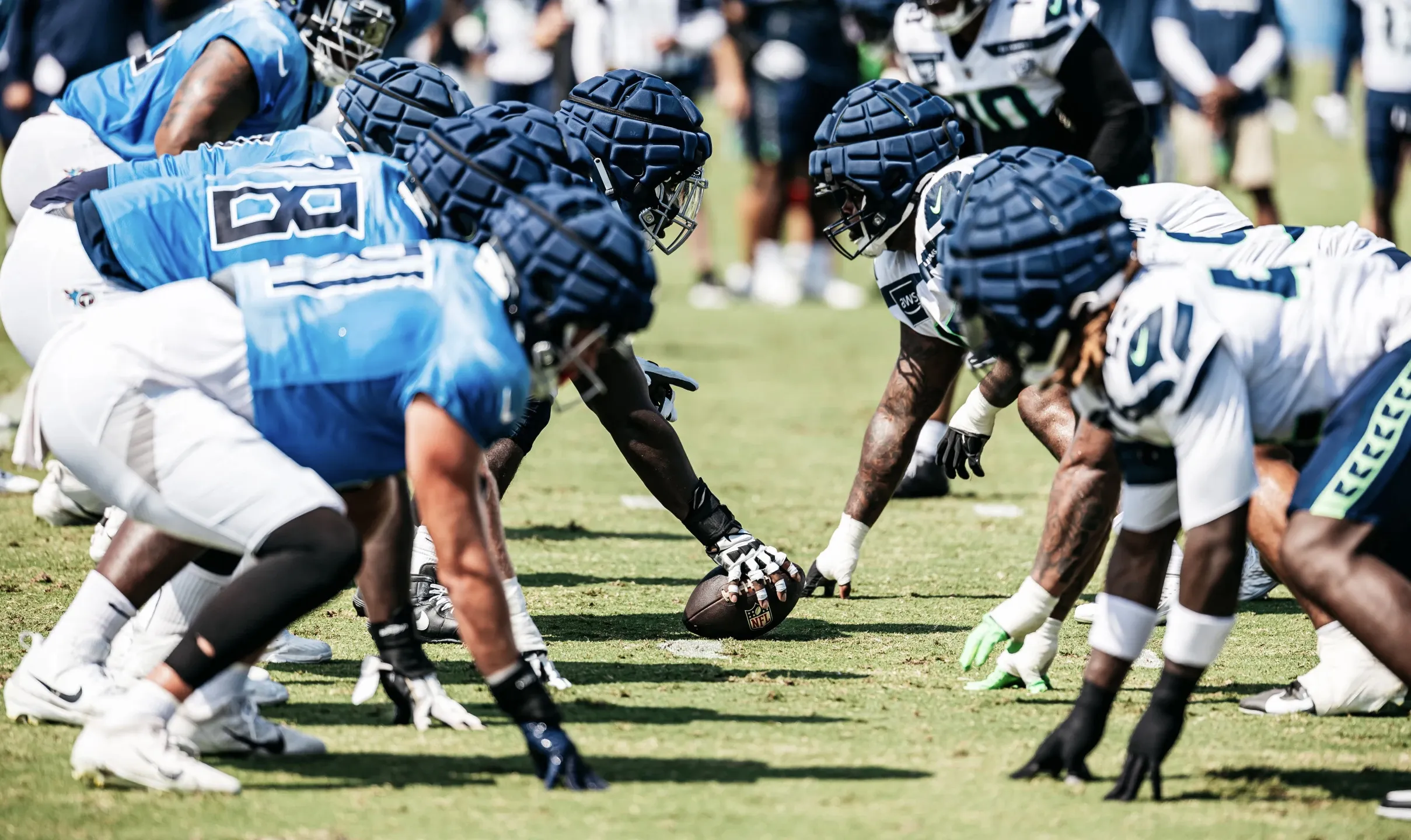 3 Titans who stood out during first joint practice with Seahawks