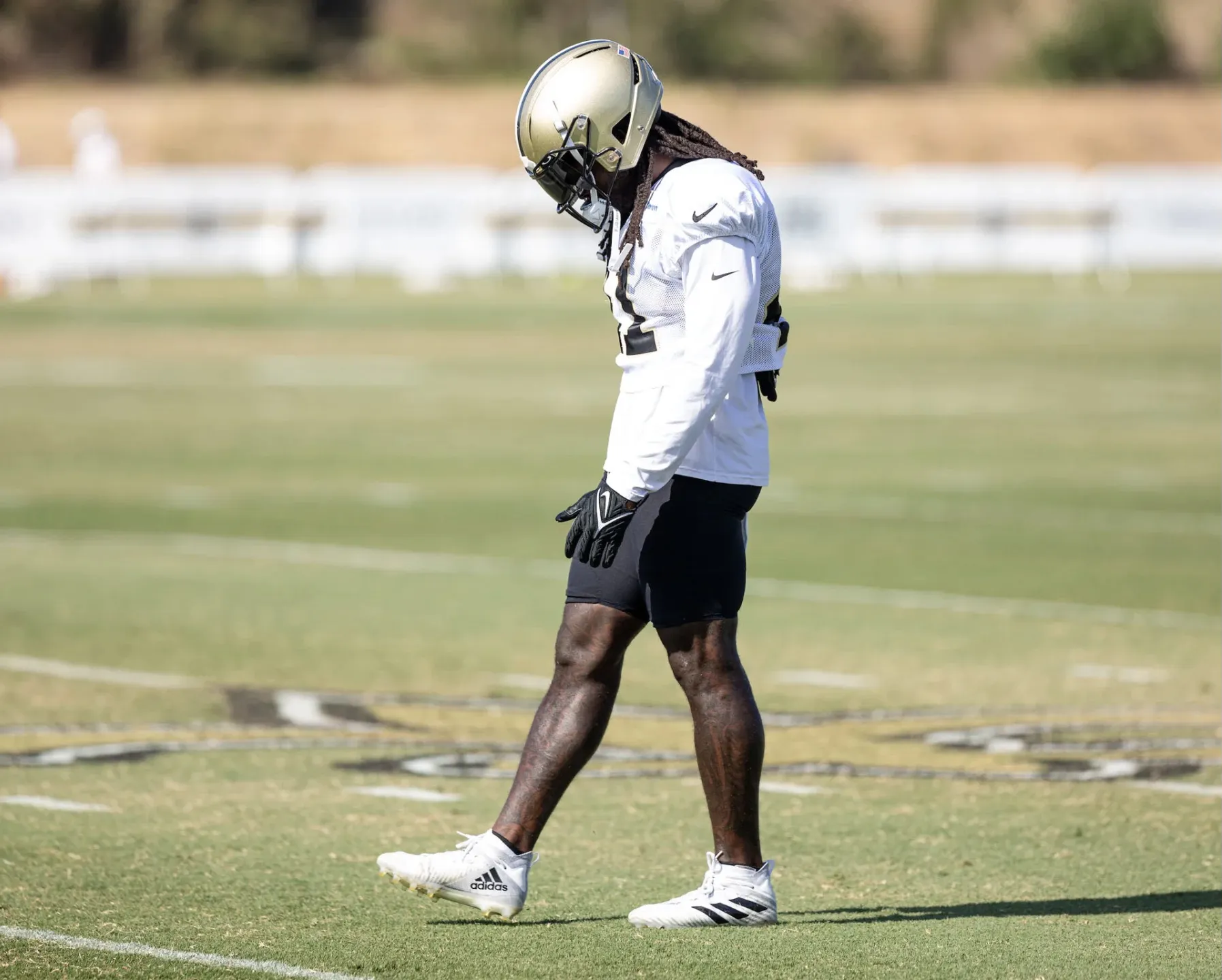 Saints coach Dennis Allen sheds light on Alvin Kamara's camp absence