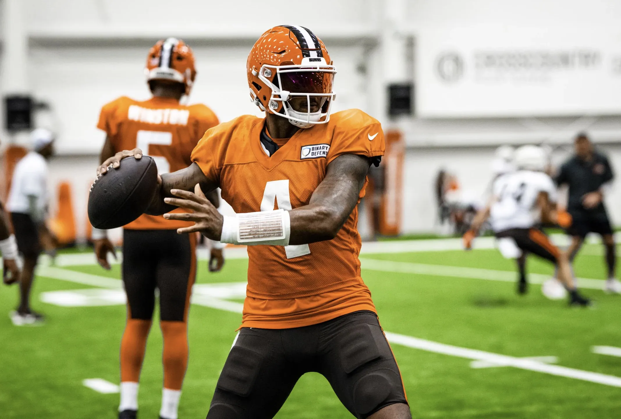 Browns QB Deshaun Watson Clarifies Heated Conversation With Backup