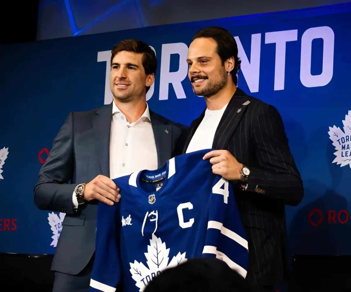 'It Was Pretty Cool To See Them Wearing The 34 With The C': Maple Leafs' Auston Matthews Surprised to See John Tavares' Sons Wearing New Captain's Jersey