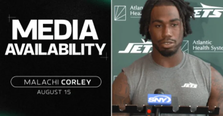 Jets' Malachi Corley: 'I'm Playing with Guys I've Idolized'