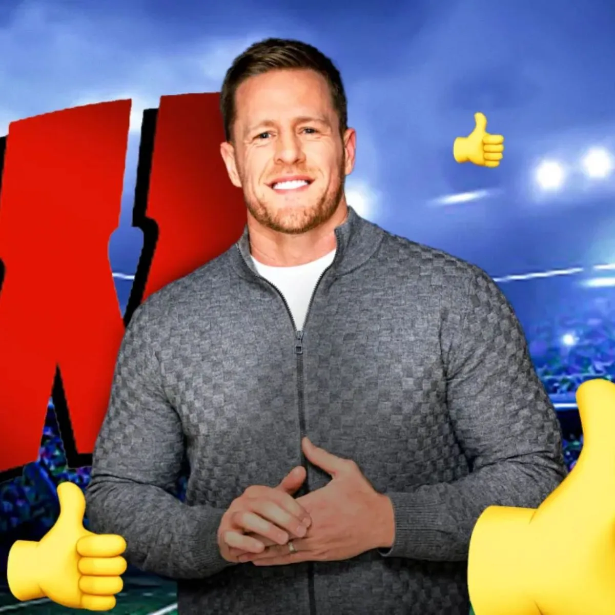 JJ Watt's Wisconsin endorsement after visiting Alabama football