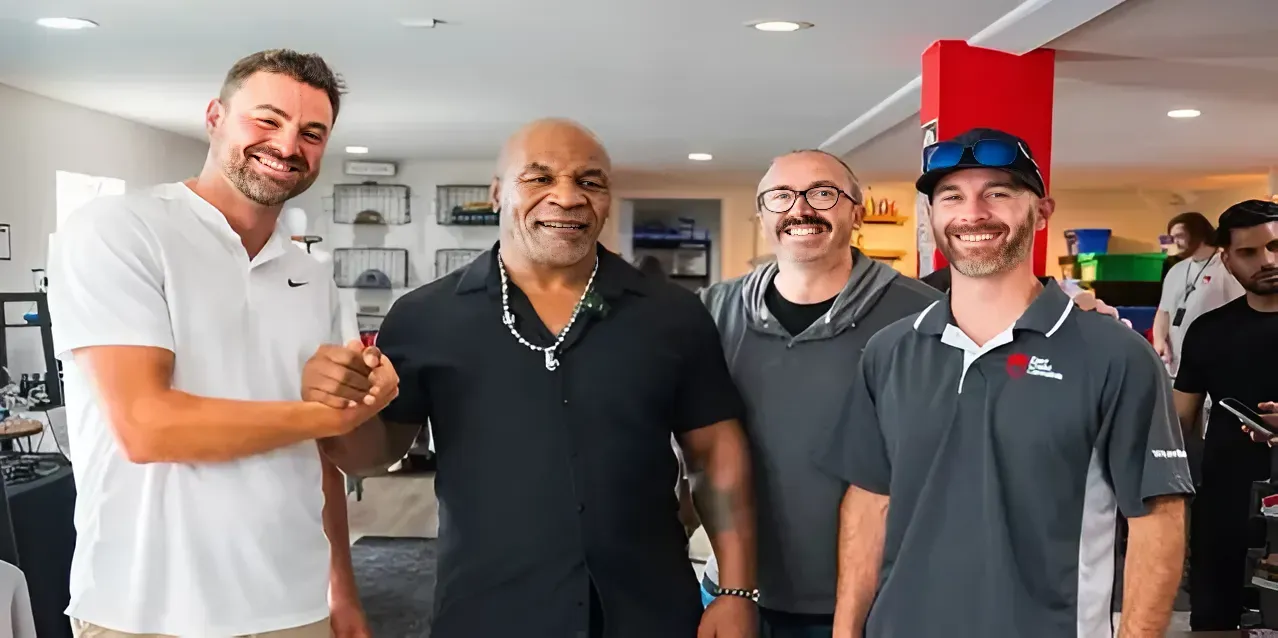 Mike Tyson just stopped at East Coast Cannabis in Eliot, Maine. Here's why he was there