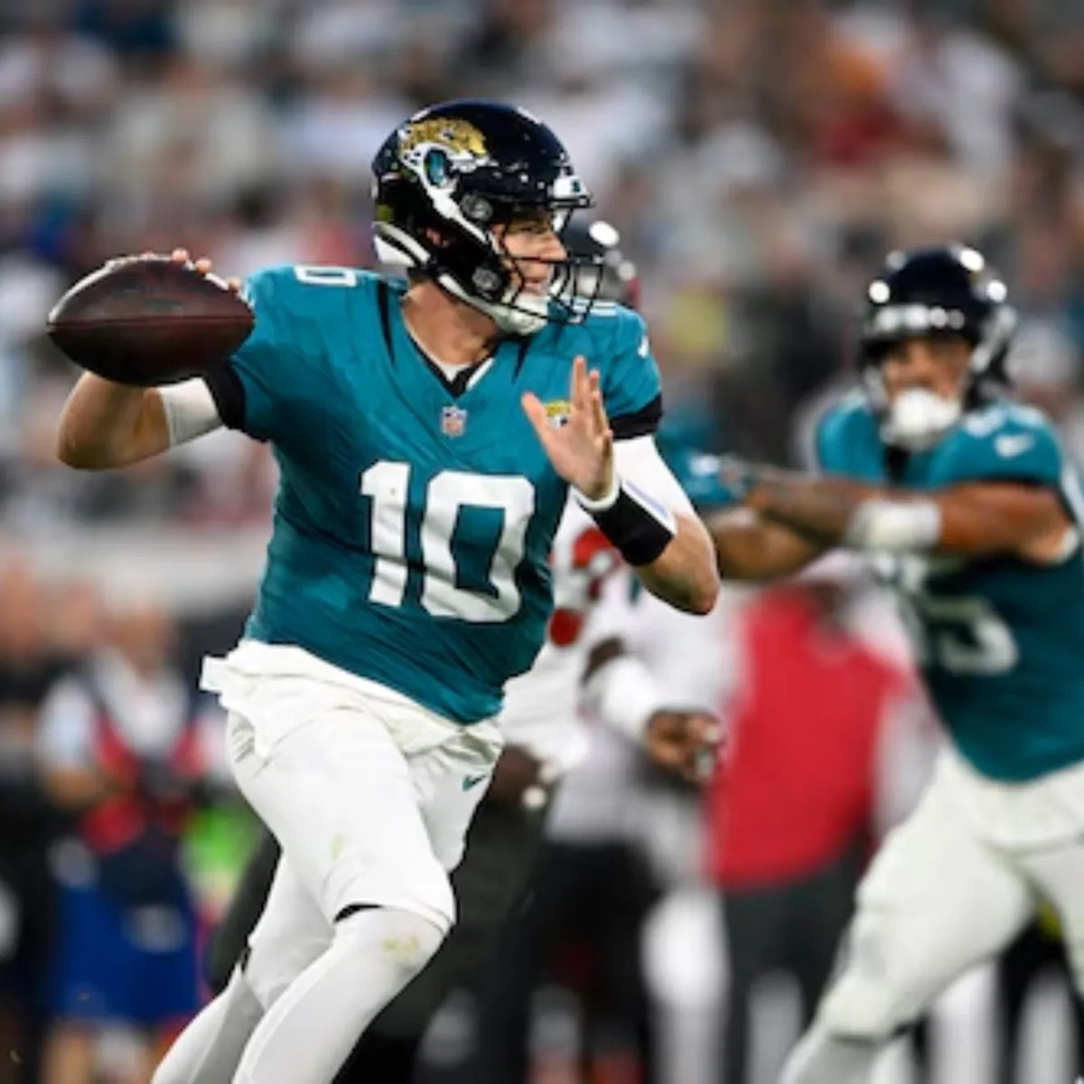 NFL Saturday night: Mac Jones tosses 2 TD passes for Jaguars