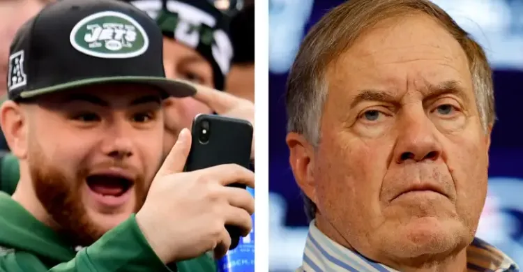 Hoards of Jets Fans Thank Bill Belichick During Preseason Game