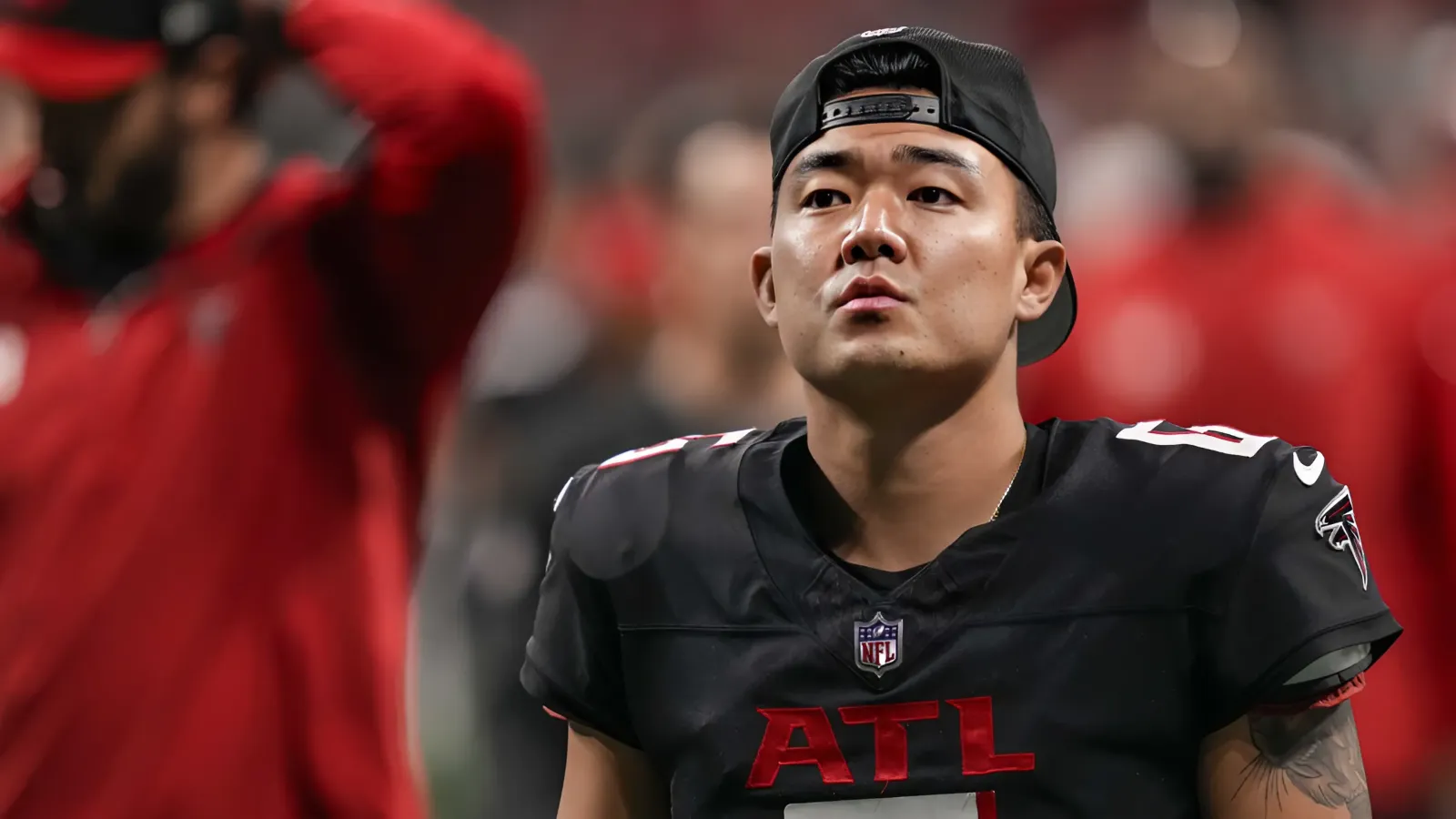 Falcons K Younghoe Koo missed three field goals wide left