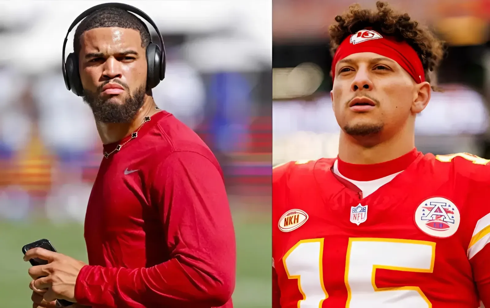 Bears' Caleb Williams responds to Patrick Mahomes comparison after Tyreek Hill draws parallels with 2x MVP