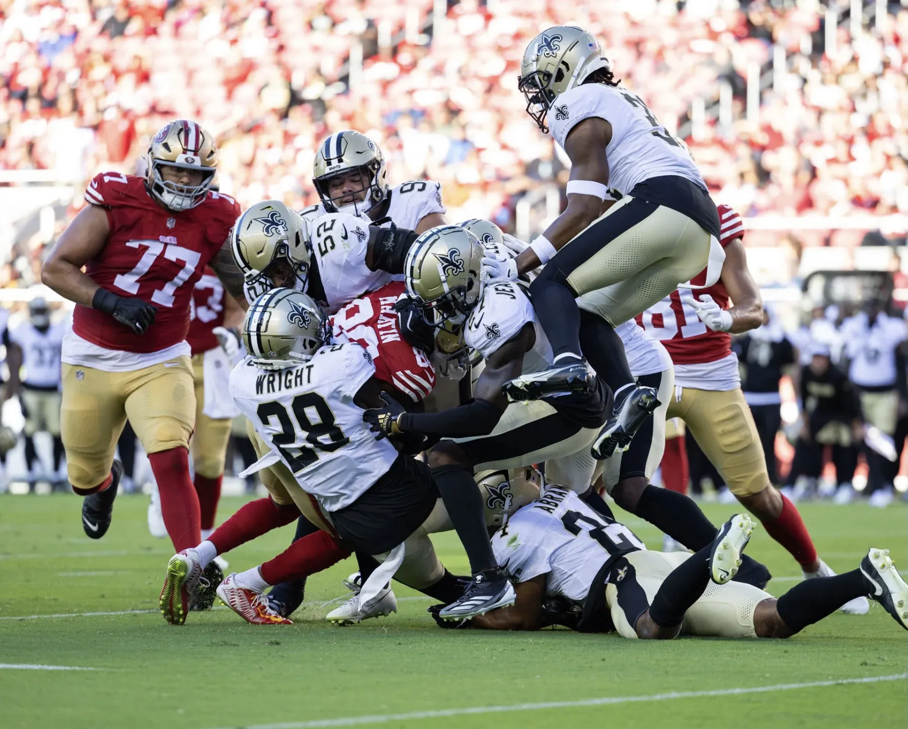 New Orleans Saints believe they avoided major scare with rookie player during preseason game