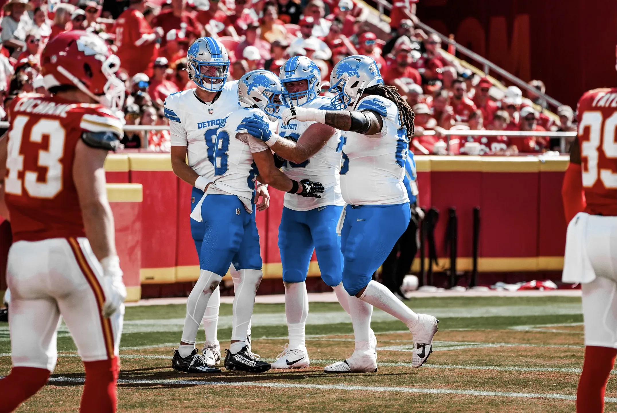 Detroit Lions Bench Shines in 24-23 Victory Over The Chiefs