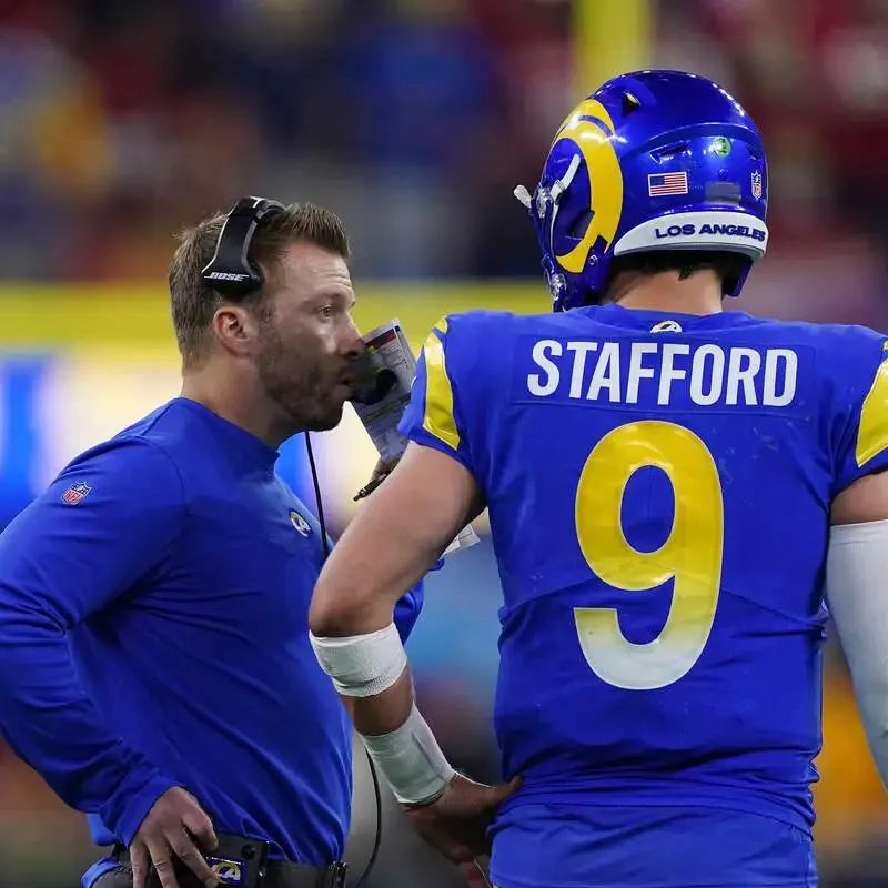 Rams coach Sean McVay gives big Matthew Stafford injury update