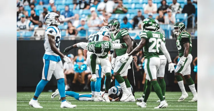 Jets' Economical Yet Violent Downhill Ground Game Pounds the Panthers