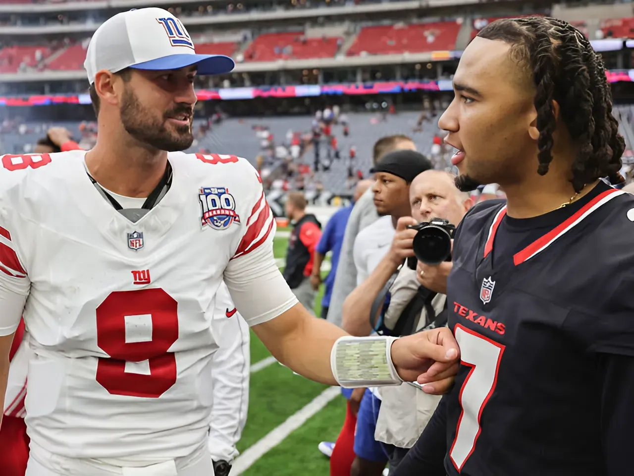 Daniel Jones shows Texans how blessed they are to have C.J. Stroud