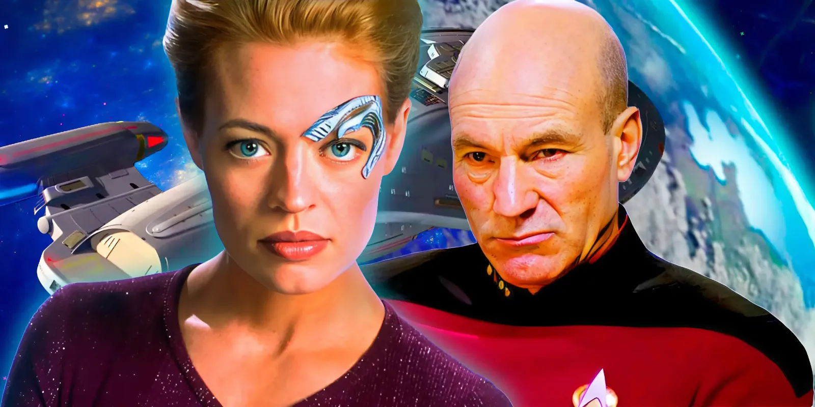 Seven of Nine Was Only Possible Because Of Picard In Star Trek: TNG