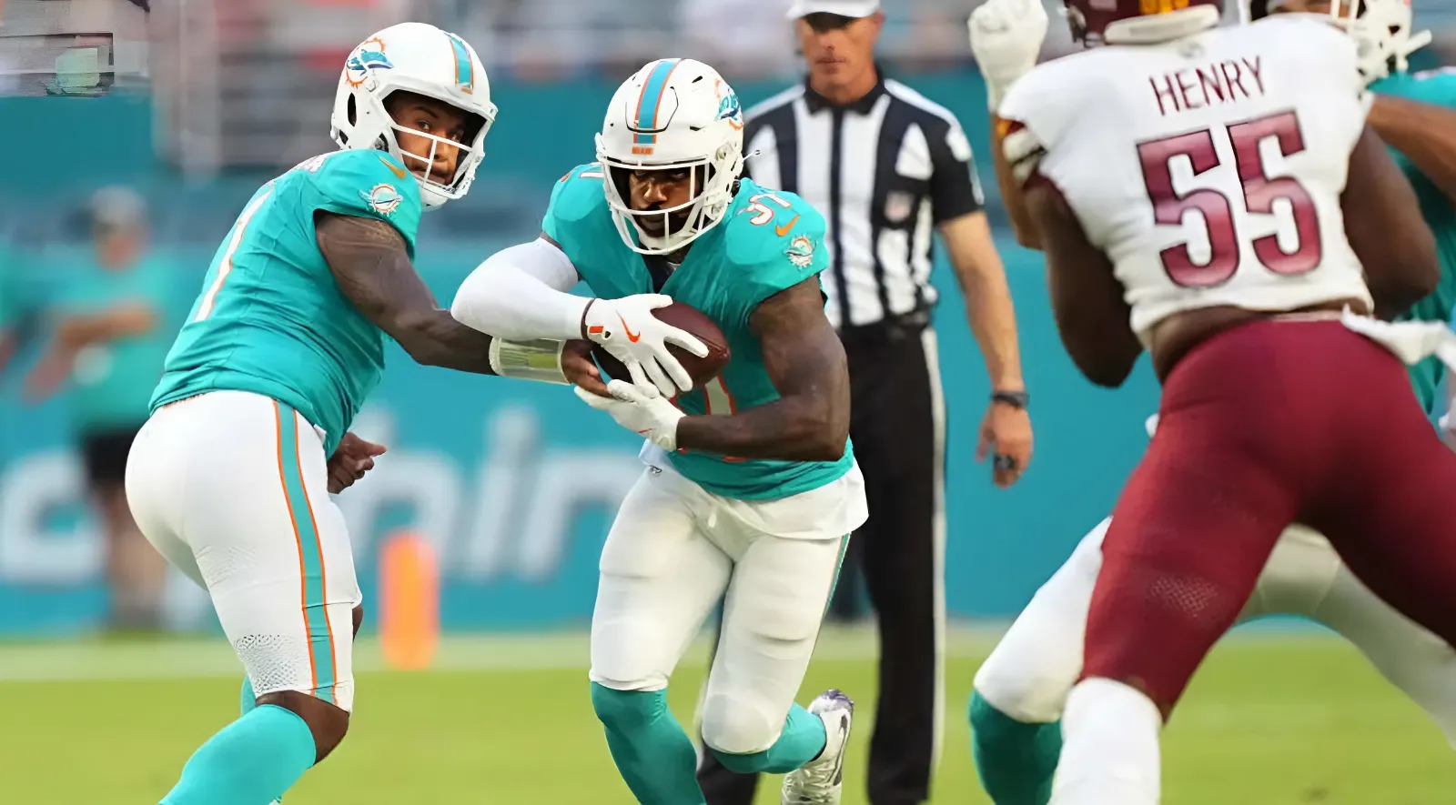 What Happened on Pair of Dolphins Conversions Allowed By Washington Commanders?