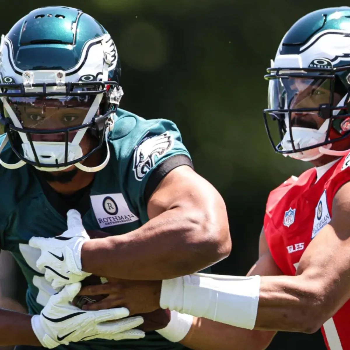 Eagles social media breaks with news of a rookie and Saquon Barkley's injuries