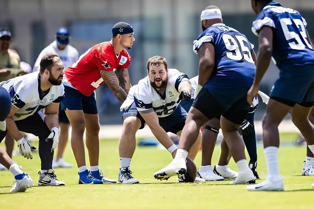 New angle of Cooper Beebe manhandling a Raiders DL shows Cowboys drafted a star