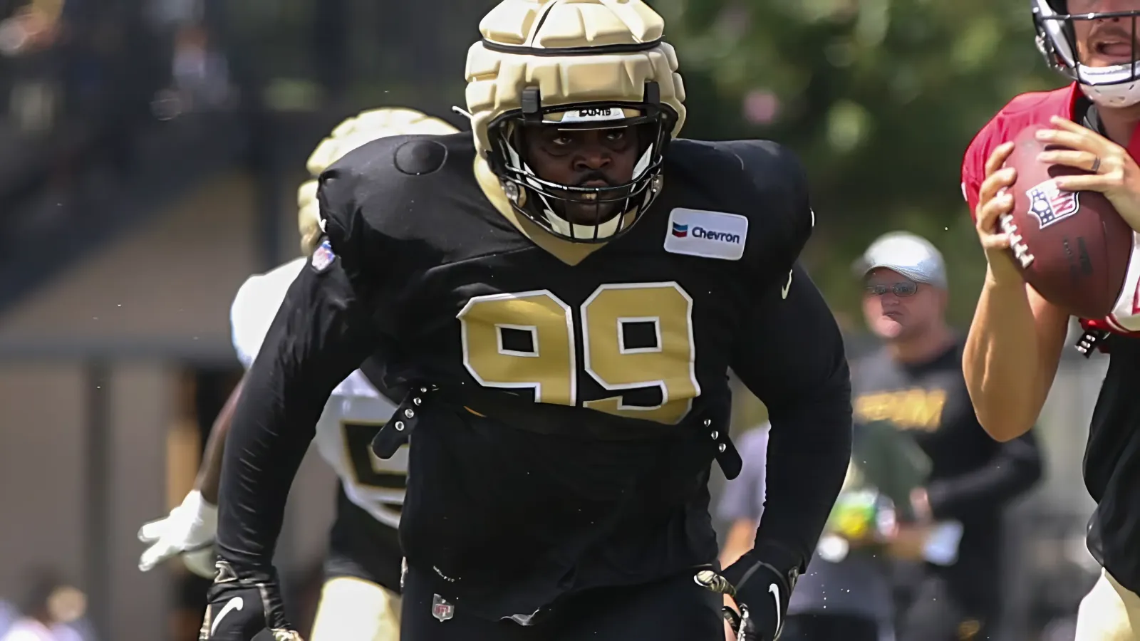 Khalen Saunders sends motivated post after Saints shake up defensive line depth chart