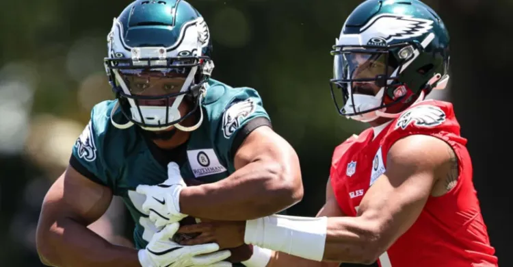 Eagles social media breaks with news of a rookie and Saquon Barkley's injuries