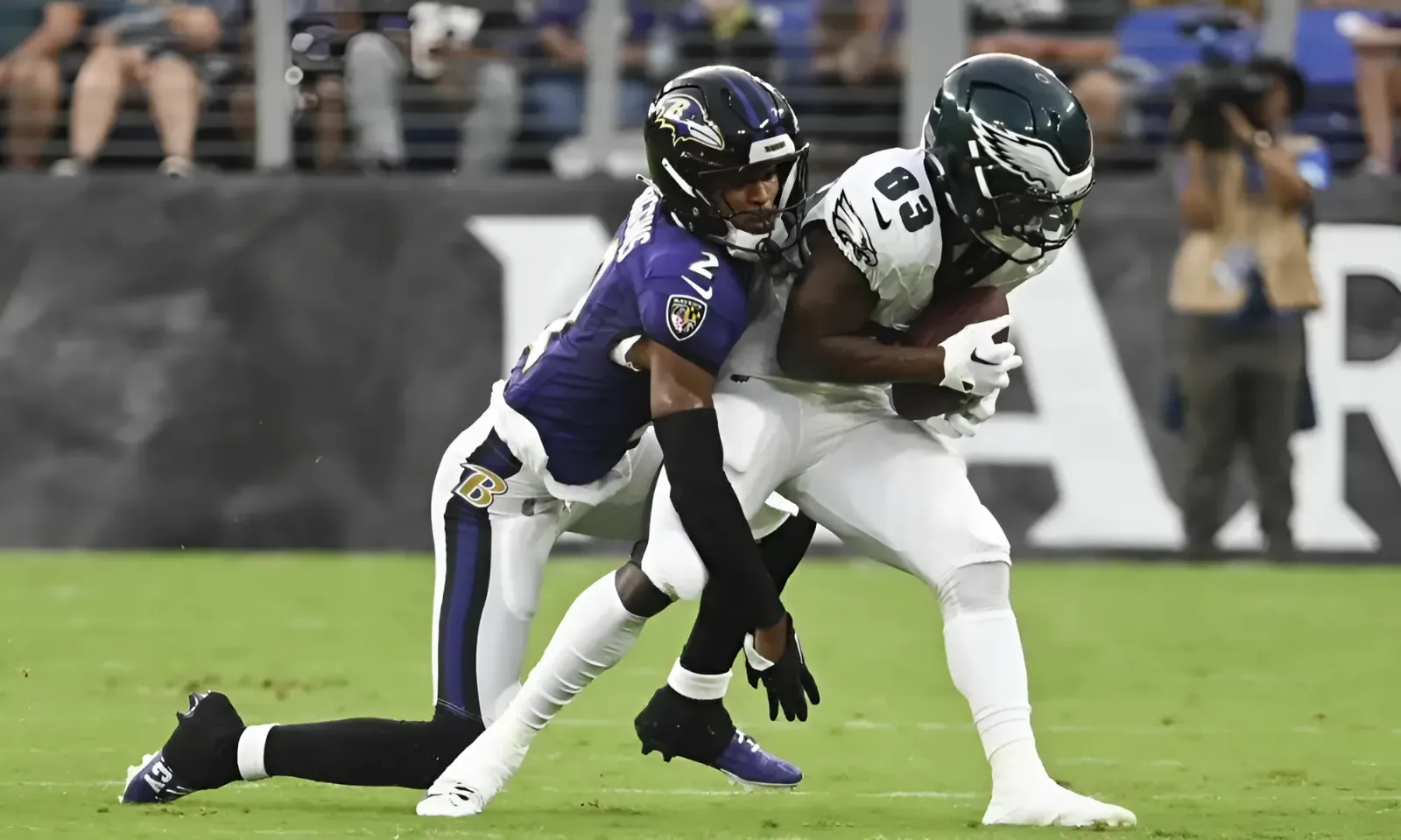 Ravens pass game coordinator Chris Hewitt shuts down Marlon Humphrey's nickname for CB Nate Wiggins