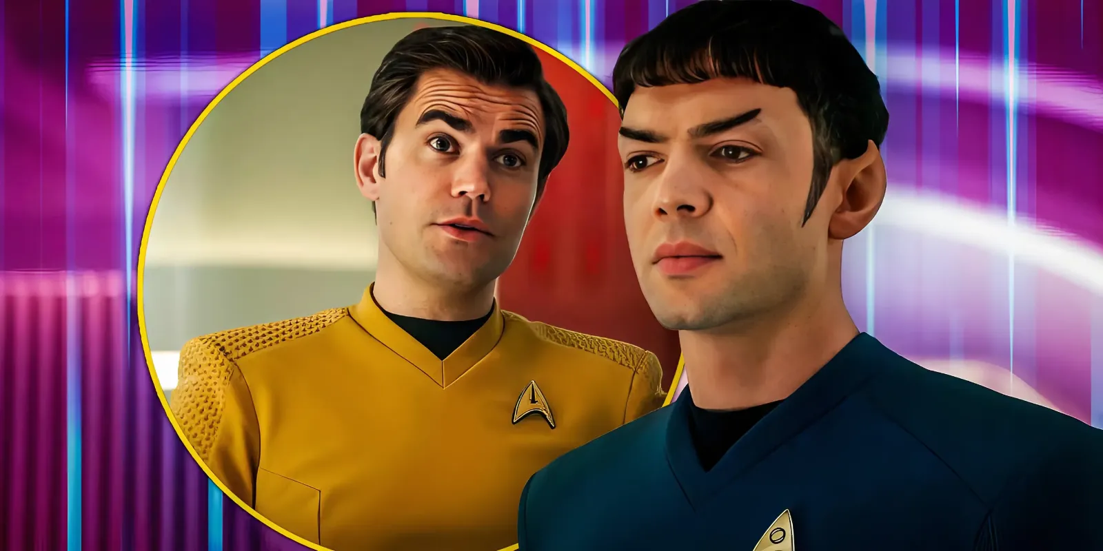 Star Trek: Strange New Worlds’ Kirk & Spock Is “Platonic Love At First Sight,” Says Ethan Peck