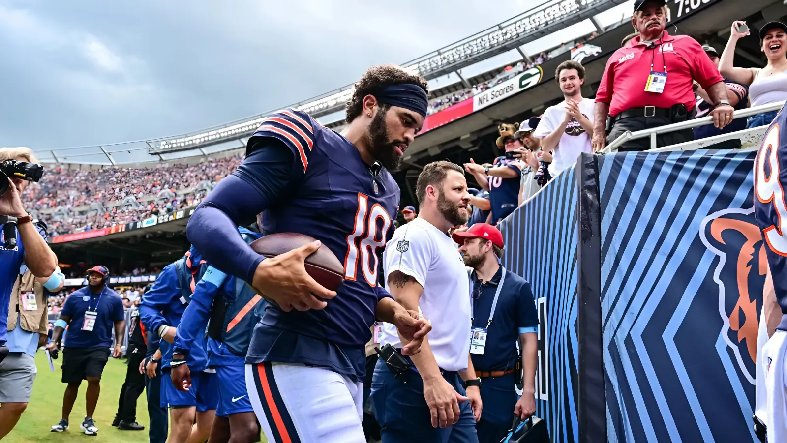 Caleb Williams' perfect reaction to his first NFL touchdown and other top moments from the third episode of 'Hard Knocks'